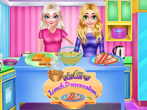 Sisters Lunch Preparation游戏截图 - girls - 免费在线游戏