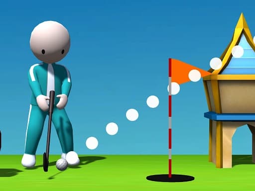 Squid Gamer Golf 3D游戏截图 - arcade - 免费在线游戏