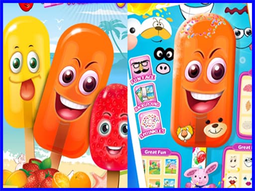 Happy Popsicle game screenshot - hypercasual - Free online game