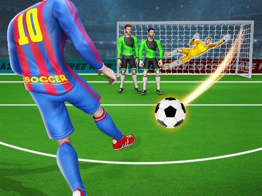 Captura de pantalla del juego Football Kicks Strike Score : Messi - sports - Juego gratuito en línea