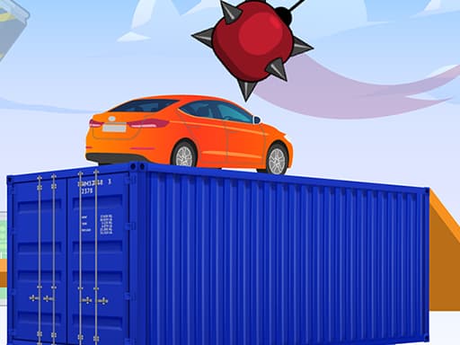 Captura de pantalla del juego Crazy Car Trials - racing - Juego gratuito en línea