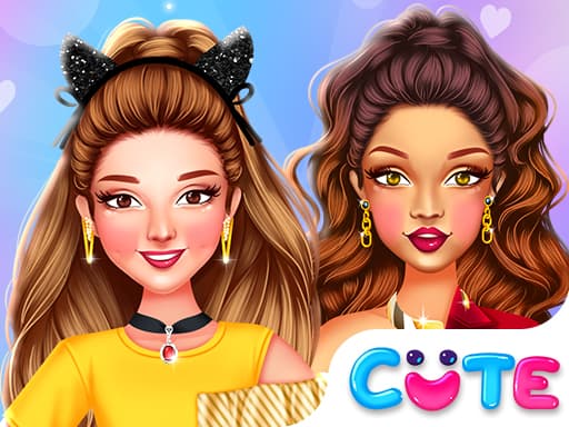 Captura de pantalla del juego Half And Half Celebrity Style - girls - Juego gratuito en línea