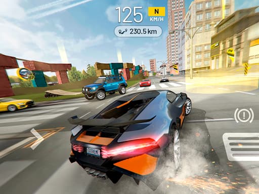 Captura de pantalla del juego Ultimate Car - Hyper Stunt Mega Ramp 2021 - racing - Juego gratuito en línea