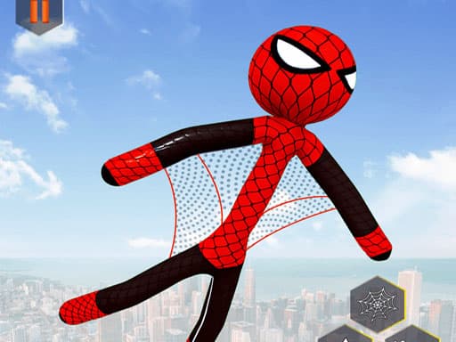 Captura de pantalla del juego Spider Man Stickman - adventure - Juego gratuito en línea