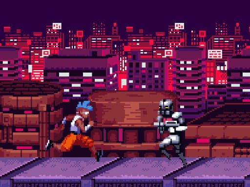 Endless Cyberpunk Runner游戏截图 - hypercasual - 免费在线游戏