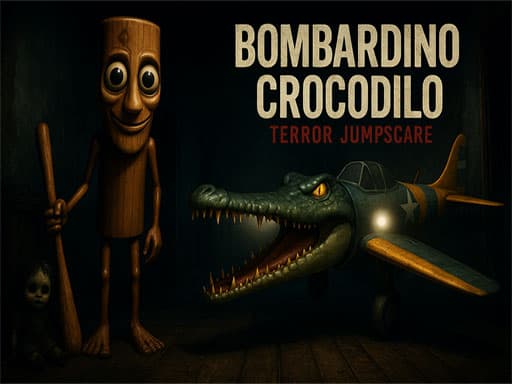Bombardino Crocodilo Terror Jumpscare game screenshot - adventure - Free online game