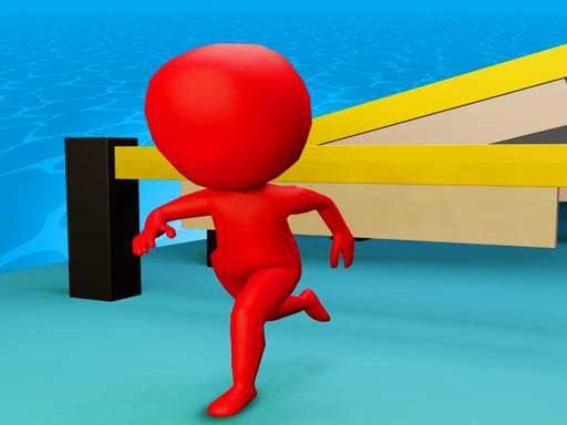 Doodle Stickman Run game screenshot - hypercasual - Free online game