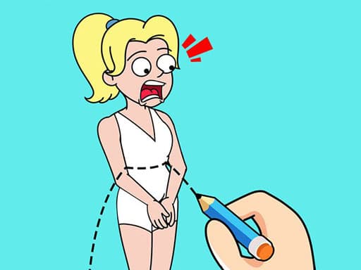 Draw Couple game screenshot - boys - Free online game