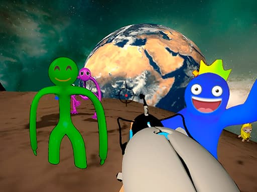 Captura de pantalla del juego Nextbots: Backrooms Sandbox - shooting - Juego gratuito en línea