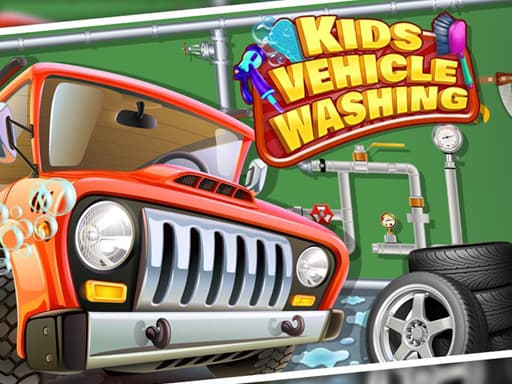 Captura de pantalla del juego Kids Car Wash Garage for Boys - racing - Juego gratuito en línea