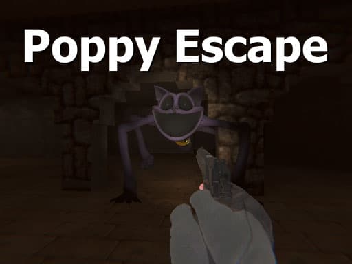 Captura de pantalla del juego Poppy Escape - shooting - Juego gratuito en línea