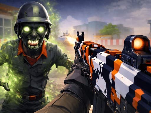 Zombie Survival : Last Stand game screenshot - shooting - Free online game