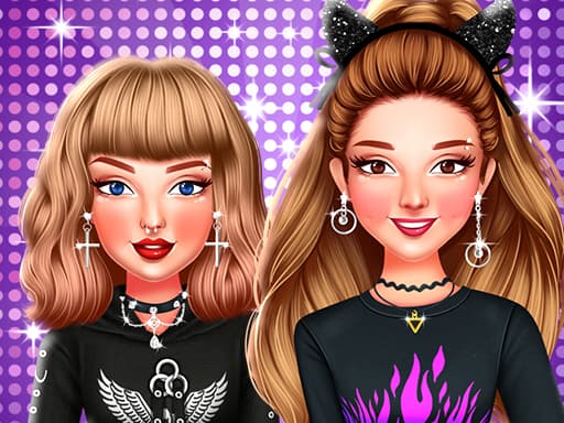 Celebrity E Girl Fashion game screenshot - girls - Free online game