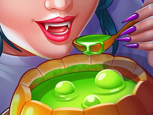 Halloween Cooking Games game screenshot - cooking - Free online game
