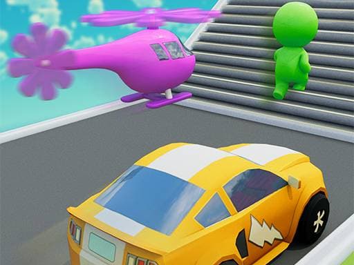 Captura de pantalla del juego Shape Shifting: Race Game - hypercasual - Juego gratuito en línea