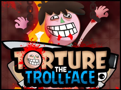 Torture the Trollface game screenshot - action - Free online game