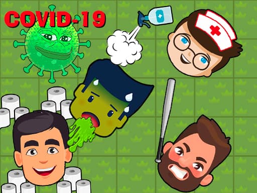 CoronaVirus19 game screenshot - multiplayer - Free online game