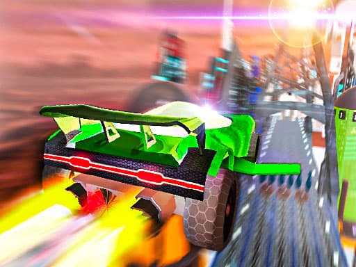 Captura de pantalla del juego Flying Cars Era - racing - Juego gratuito en línea