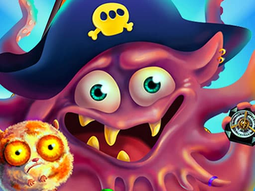 Pirate Octopus Memory Treasures Game Memory Game game screenshot - soccer - Free online game