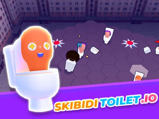 Captura de pantalla del juego Skibidi Toilet IO (Dop Dop Yes Yes) - 3d - Juego gratuito en línea