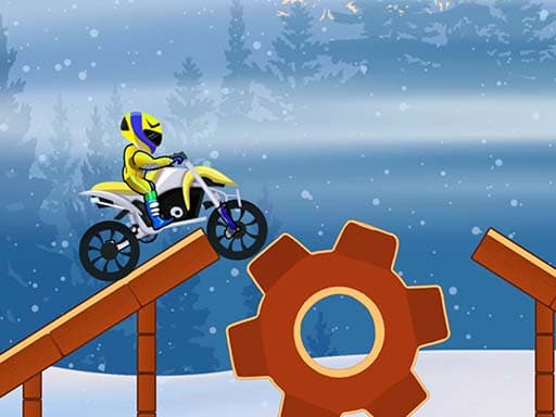 Moto Bike Extreme Hill Stunts game screenshot - sports - Free online game
