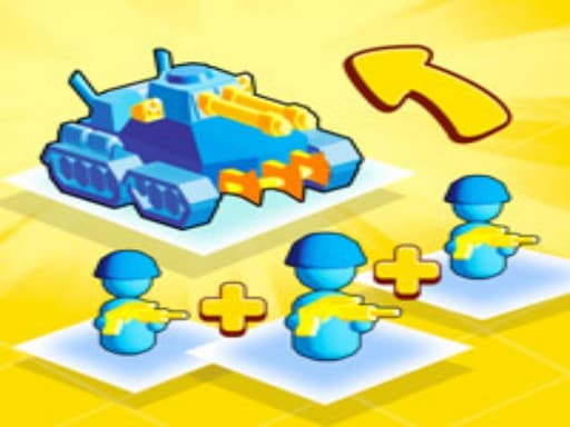 Merge Commander Battle game screenshot - hypercasual - Free online game