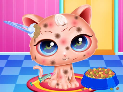 Cute Kitty Care game screenshot - girls - Free online game
