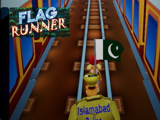 Flag Runner游戏截图 - hypercasual - 免费在线游戏