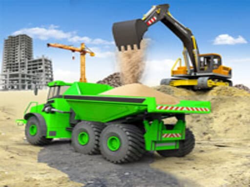 Captura de pantalla del juego City Constructor Driver 3D - racing - Juego gratuito en línea
