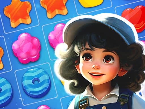 Captura de pantalla del juego Jewel Garden Story - hypercasual - Juego gratuito en línea