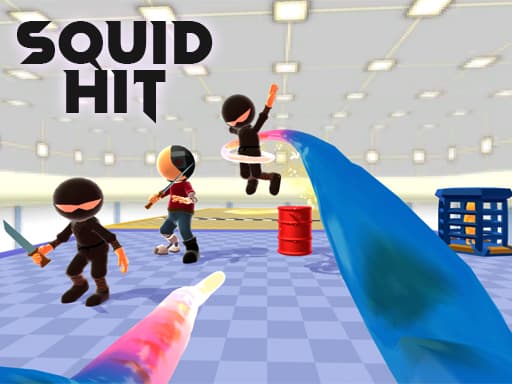 Captura de pantalla del juego Squid Hit - hypercasual - Juego gratuito en línea