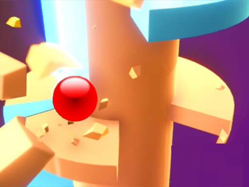 Helix Jump Ball game screenshot - hypercasual - Free online game
