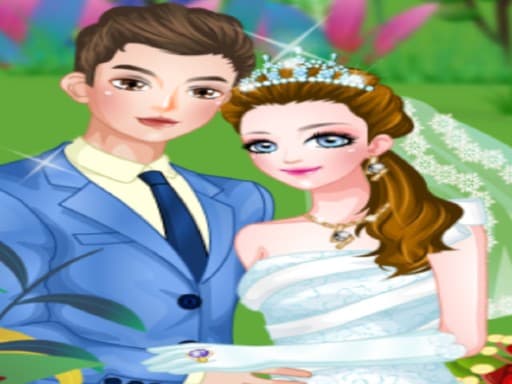 Perfect Garden Wedding game screenshot - girls - Free online game