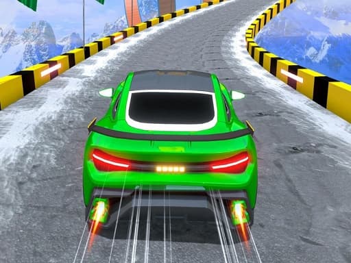 Car Stunts 2050 game screenshot - action - Free online game