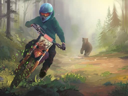 Captura de pantalla del juego Moto Maniac 3 - sports - Juego gratuito en línea