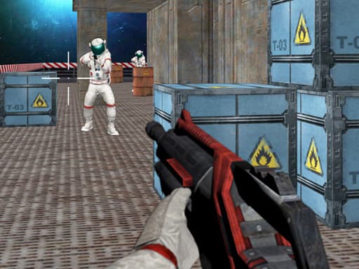 Battle Area game screenshot - shooting - Free online game