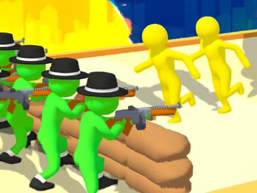 Captura de pantalla del juego Crowd Evolution 3D - arcade - Juego gratuito en línea