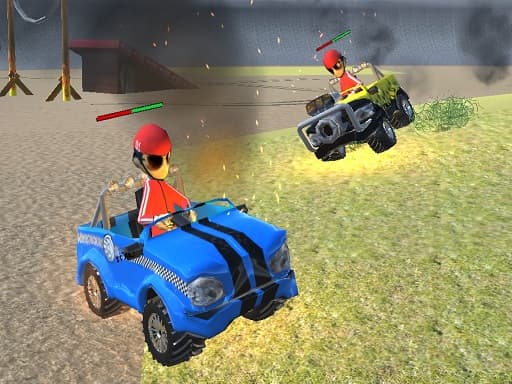 Kids car demolition cartoon 2022游戏截图 - racing - 免费在线游戏