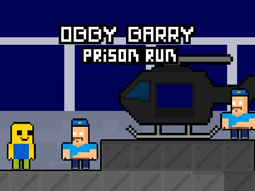 Obby Barry Prison Run游戏截图 - arcade - 免费在线游戏