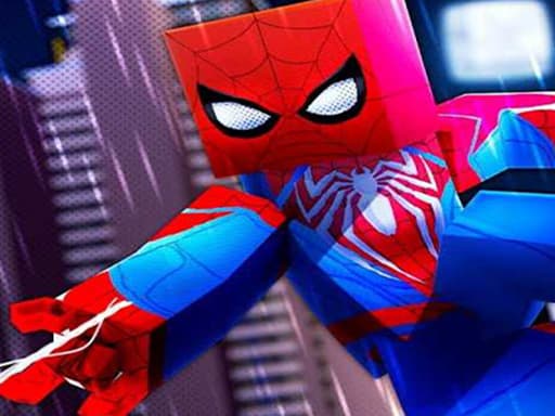 Captura de pantalla del juego Spider Man MOD Minecraft PE - adventure - Juego gratuito en línea