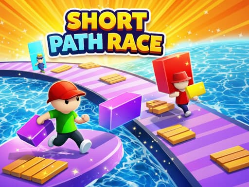 Short Path Race game screenshot - racing - Free online game