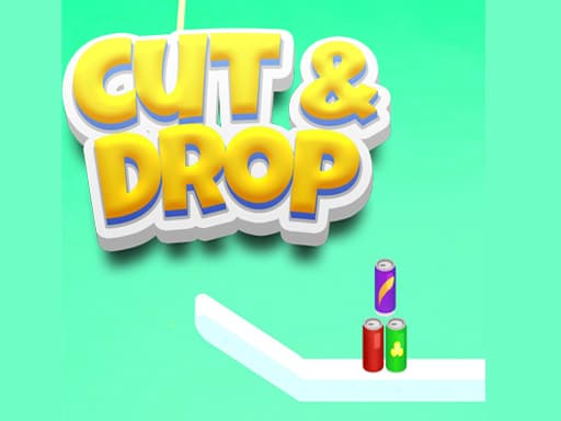 Cut And Drop Puzzle game screenshot - puzzles - Free online game
