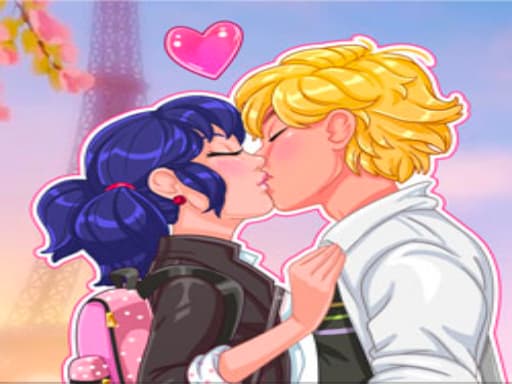 Romantic Anime Couple Dress Up game screenshot - girls - Free online game