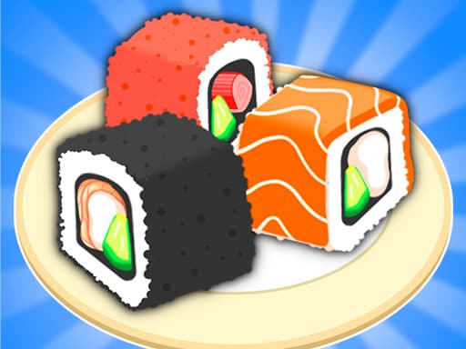 Sushi Ninja game screenshot - hypercasual - Free online game