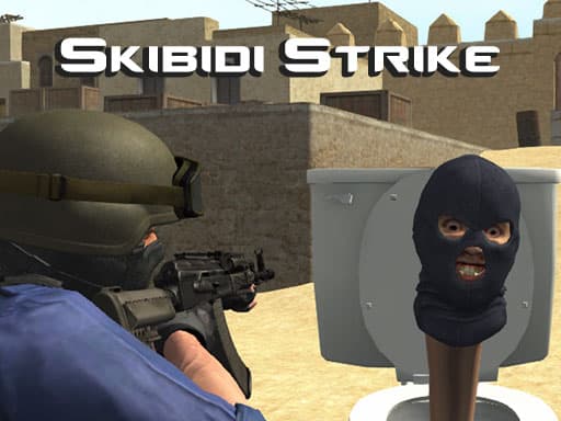 Captura de pantalla del juego Skibidi Strike - shooting - Juego gratuito en línea