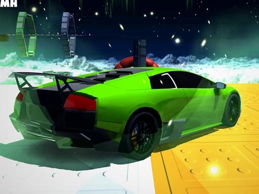Vehicle Stunts Sky Sim game screenshot - action - Free online game