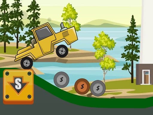 Hill Climb Tractor 2D游戏截图 - arcade - 免费在线游戏