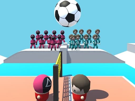 Volley Squid Gamer游戏截图 - arcade - 免费在线游戏