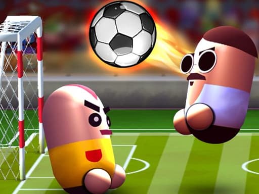Pill Soccer game screenshot - soccer - Free online game