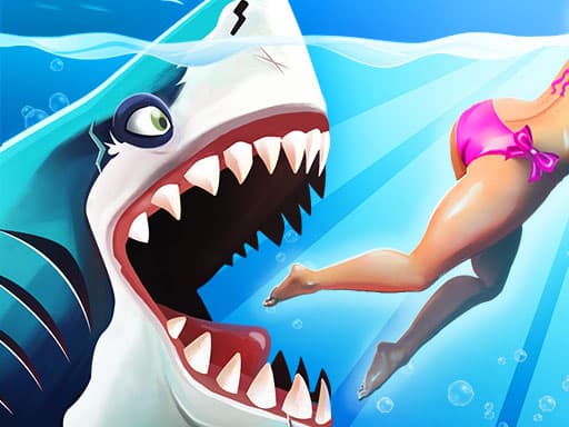 Hungry Shark World游戏截图 - clicker - 免费在线游戏